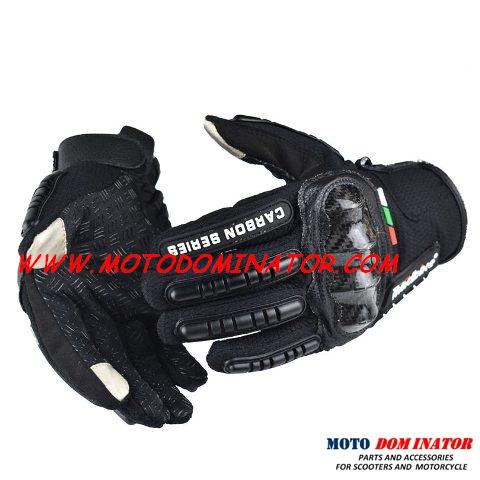 Текстилни ръкавици Mad Bike - Carbon series - Black